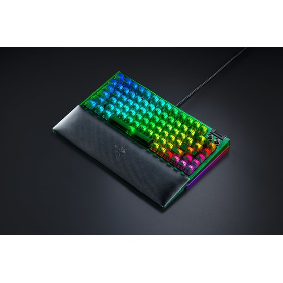 Razer BlackWidow V4 Gaming Μηχανικό Πληκτρολόγιο 75% με Razer Orange διακόπτες και RGB φωτισμό (Αγγλικό US) Phantom Green Edition image 1