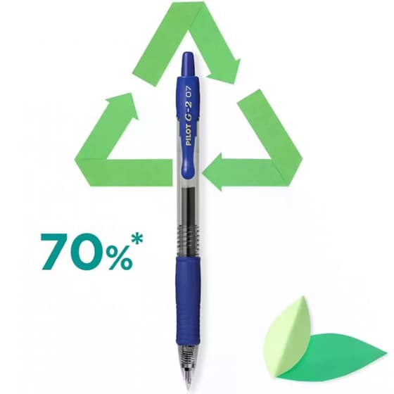 Στυλό&nbsp;Gel&nbsp;Pilot&nbsp;G2&nbsp;1.0mm&nbsp;Μπλε image 1