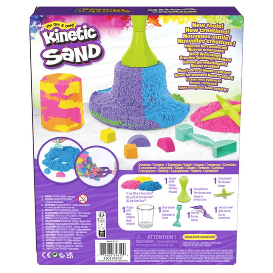 Spin Master Kinetic Sand Squish n Create Παιχνίδι Κατασκευών με Άμμο image 7