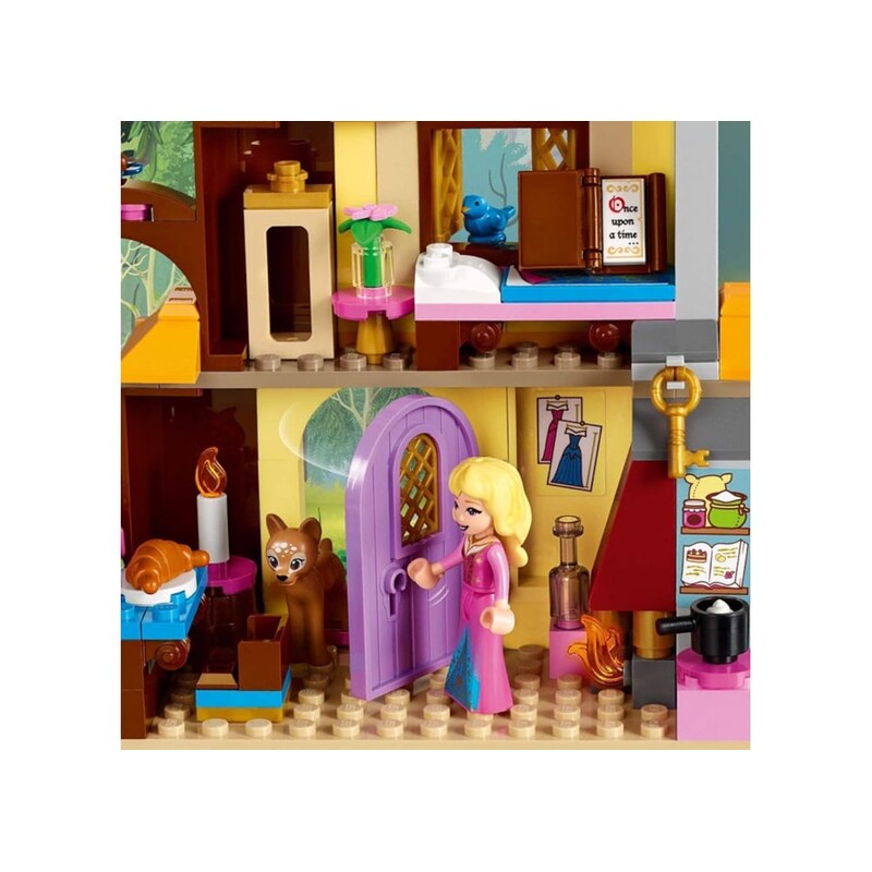 LEGO® Disney Princess Aurora Forest Cottage Sleeping Beauty (43188