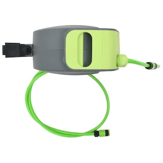 Vidaxl Ανέμη Αυτόματη Με Λάστιχο Τοίχου 20 + 2 Μ. image 3