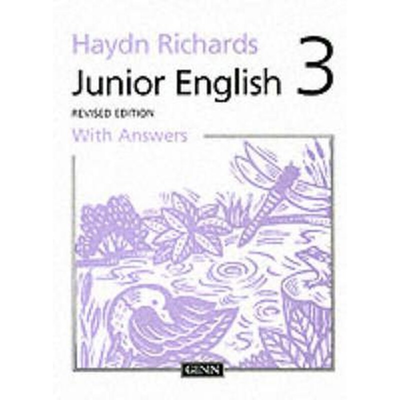 Haydn Richards : Junior English :Pupil Book 3 With Answers -1997 Edition