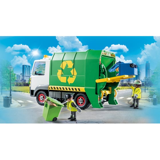 PLAYMOBIL® City Life Όχημα Συλλογής Ανακυκλούμενων Απορριμάτων (71234) image 3