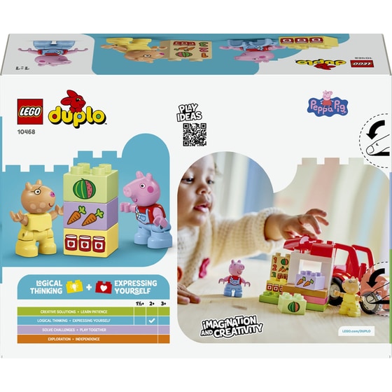 LEGO® DUPLO® Πέππα το Γουρουνάκι - Τρακτέρ και Αγορά (10468) image 8