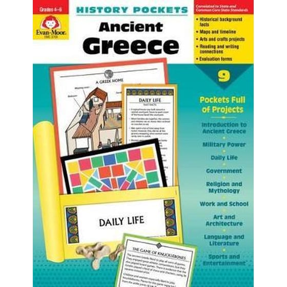 History Pockets: Ancient Greece, Grade 4 - 6 Teacher Resource image 0