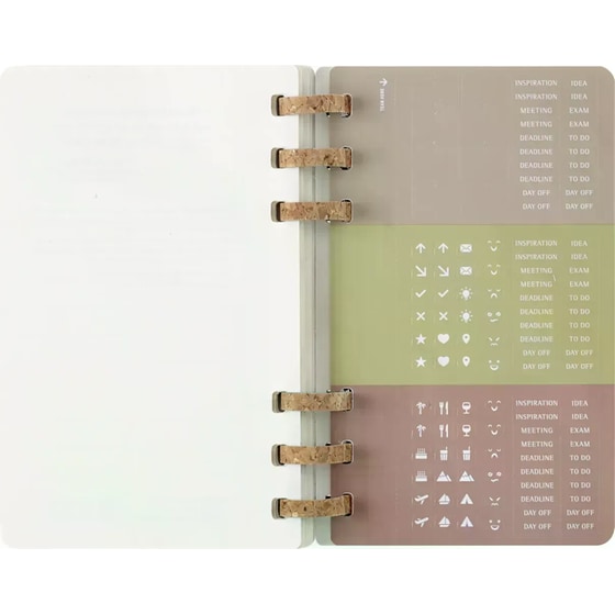 Ημερολόγιο Σπιράλ Moleskine 2026 12Μ Large Spiral Black Soft image 10