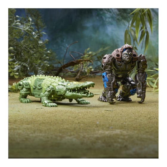 Hasbro Transformers Rise of the Beasts Combiner 2-Pack Optimus Primal & Skullcruncher (F4619) image 2