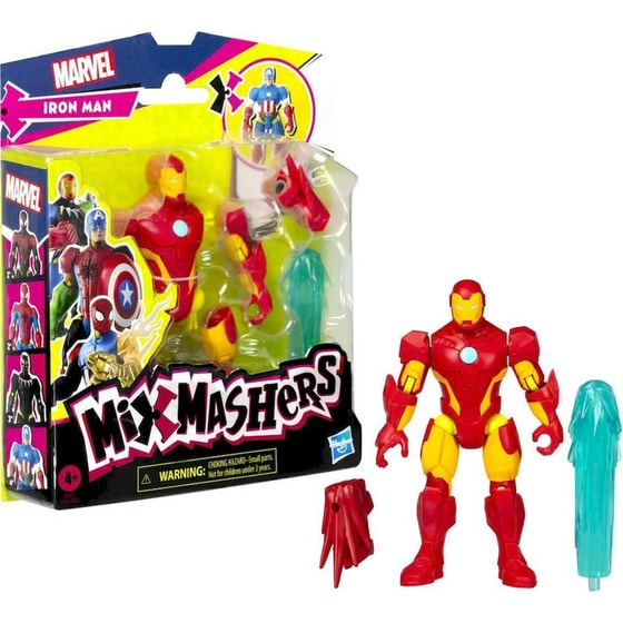 Hasbro Φιγούρα Marvel Avengers MixMashers 1 Τμχ - Τυχαία Επιλογή Σχεδίου image 1