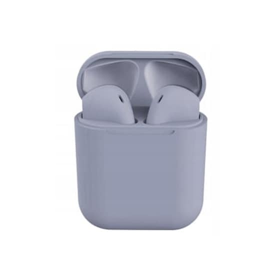 Ασύρματα Ακουστικά Bluetooth Με Βάση Φόρτισης I12 Tws Χρώματος Γκρι Spm I12-grey image 0