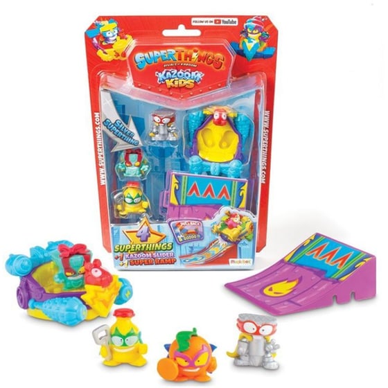 AS Company Φιγούρες Superthings Kazoom Kids - 4 Φιγούρες με Αξεσουάρ (Διάφορα Σχέδια) image 12
