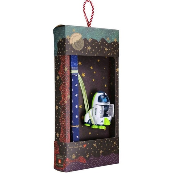 Λαμπάδα&nbsp;Synchronia&nbsp;Rocket&nbsp;Space&nbsp;Πύραυλος&nbsp;Green image 2