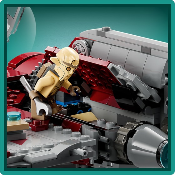 LEGO® Star Wars Ahsoka Tano's T-6 Jedi Shuttle (75362) image 7