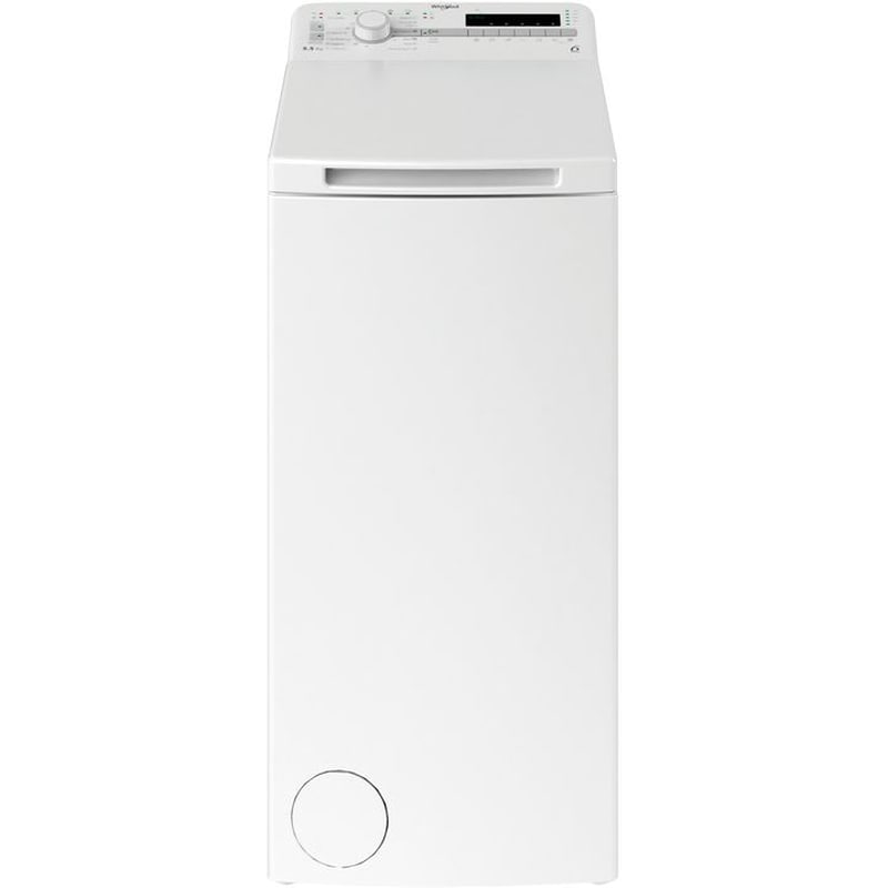 WHIRLPOOL WHIRLPOOL TDLR 55140S EU 5.5 1.100 Στροφές Λευκό Πλυντήριο Ρούχων
