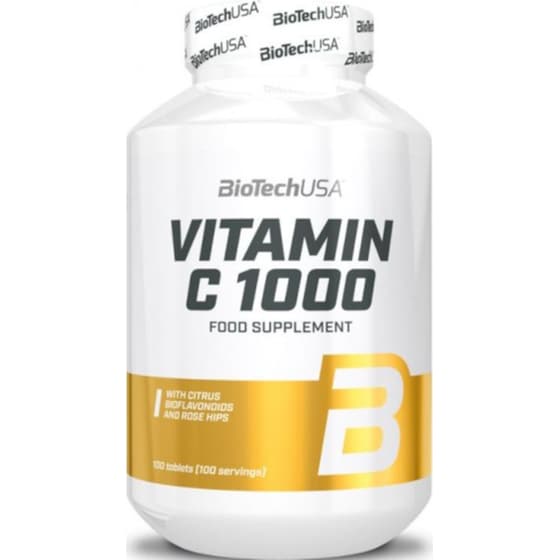 BioTechUSA Vitamin C 1000 - 100 ταμπλέτες image 0