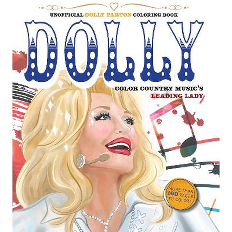 Unofficial Dolly Parton Coloring Book