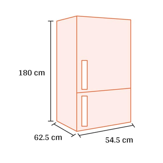 MIDEA MDRB380FGE02A Total No Frost 270 Lt Inox Ψυγειοκαταψύκτης image 2