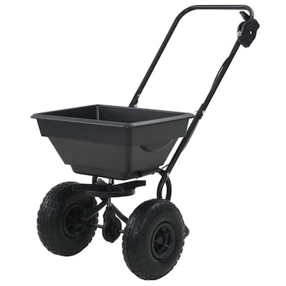 Vidaxl Διανομέας Αλατιού Ώθησης 15 L 92 X 46 X 70 Εκ. Από Pvc/ατσάλι image 1