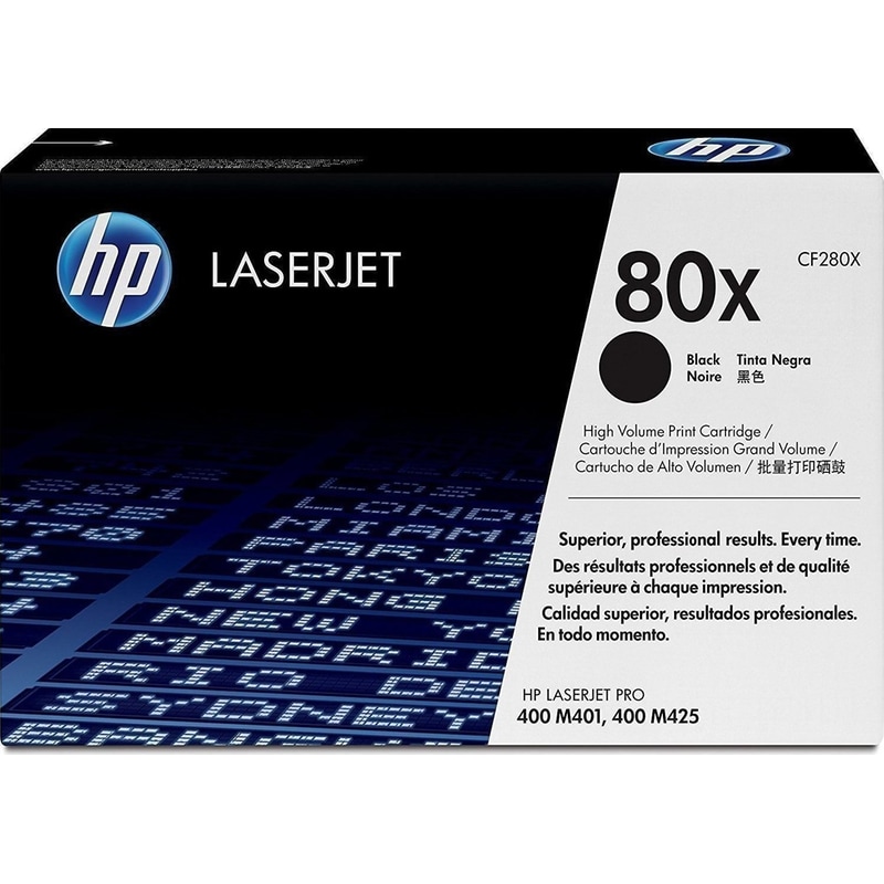 HP Toner HP 80X CF280X - Black