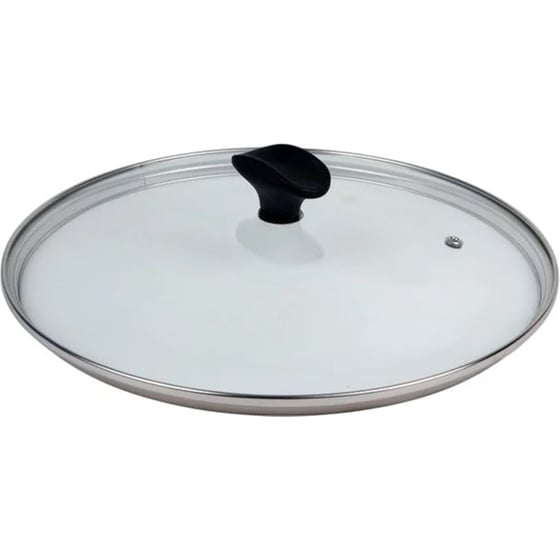 Καπάκι Γυάλινο TVS 28 cm Διάφανο image 0