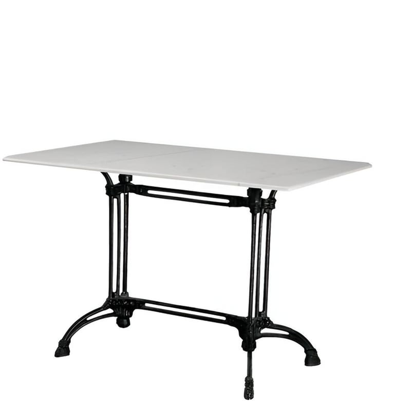 Τραπέζι Εξωτερικού Χώρου Woodwell c8672 από Μέταλλο 70x110x74 cm - Λευκό