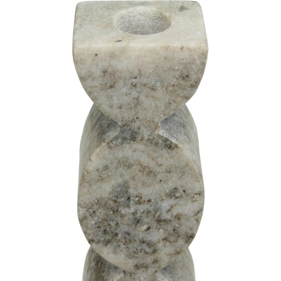 Κηροπήγιο ArteLibre Μπεζ Μαρμάρινο 5 x 4 x 15.5 cm image 2