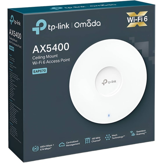 TP-Link EAP670 Access Point Wi‑Fi 6 Dual Band (2.4 & 5 GHz) image 7