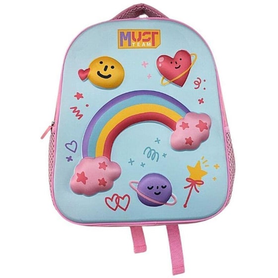 Τσάντα&nbsp;Πλάτης&nbsp;Προσχολική Must&nbsp;Team 3D&nbsp;Eva&nbsp;Rainbow image 2