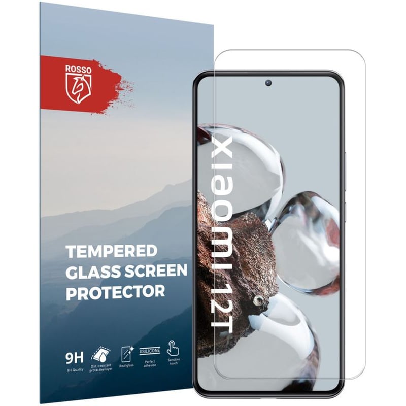 Προστατευτικό οθόνης Xiaomi 12t / 12t Pro – Rosso Tempered Glass Anti-Scratch 9h