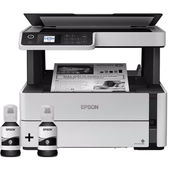 Epson EcoTank M2170 Ασπρόμαυρο Πολυμηχάνημα Inkjet A4 με WiFI, Ethernet, Duplex Print (C11CH43402) image 0