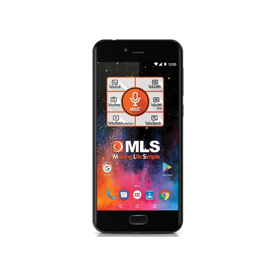 MLS DX 16GB Μαύρο Dual Sim Smartphone image 0
