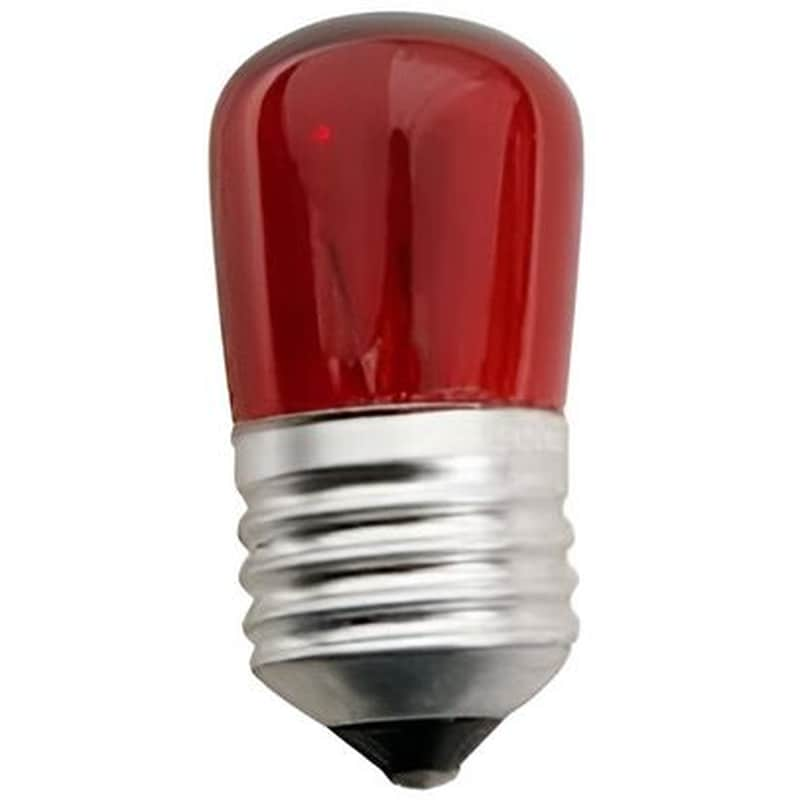 EUROLAMP Λαμπάκι Νυκτός E27 3w - Κόκκινο