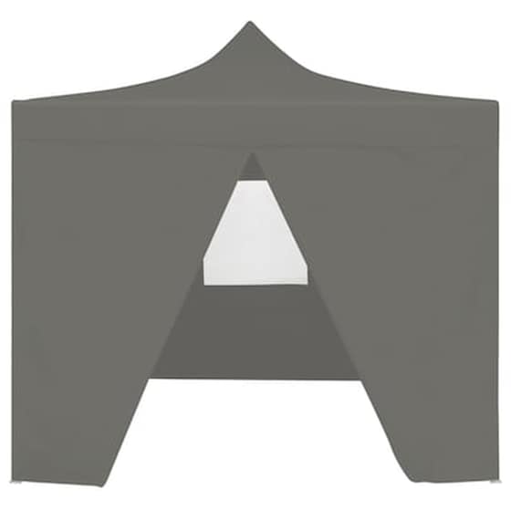 Κιόσκι Vidaxl Ατσάλι Πτυσσόμενο 2x2m - Ανθρακί image 3