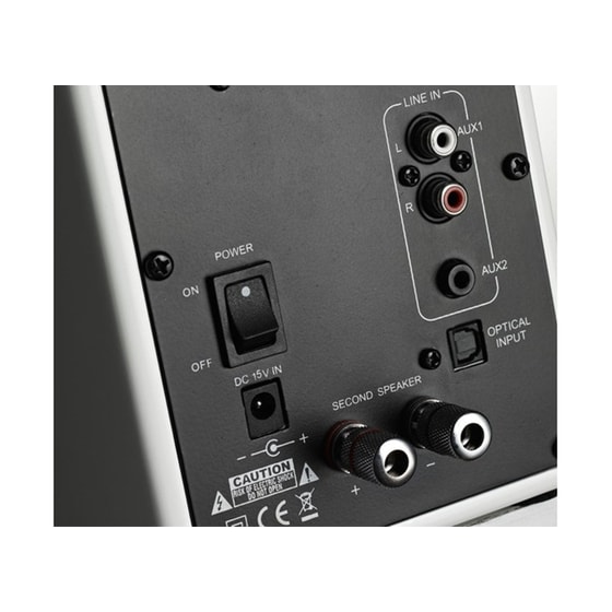 Ηχεία 2.0 Scansonic S3 Λευκά image 2