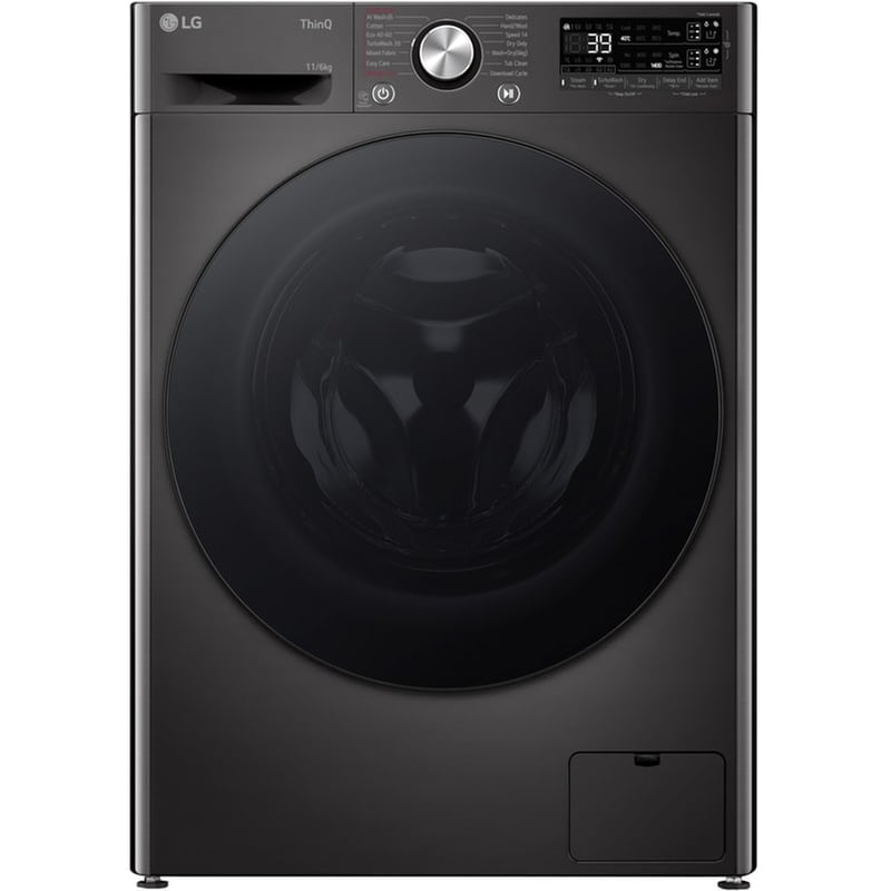 LG LG D4R7511TSBB 11kg/6kg 1.400 Στροφές Ανθρακί Πλυντήριο Στεγνωτήριο Ρούχων