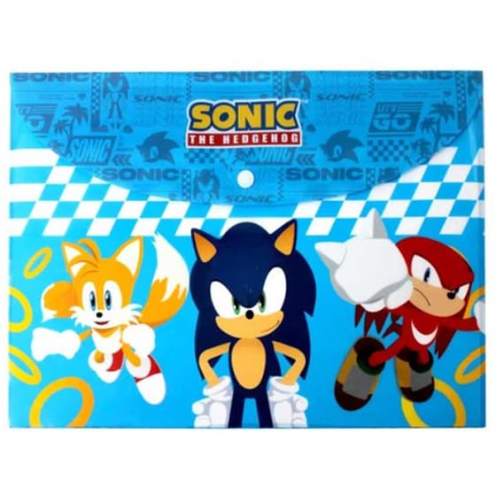 Φάκελος με Κουμπί Gim PP Sonic Classic image 0