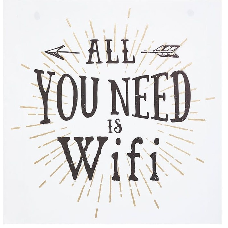 Αυτοκόλλητο Τοίχου Spitishop 40x40.5 cm - Μαύρο