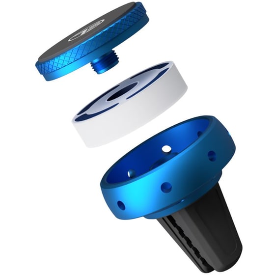 Βάση Στήριξης Tellur Freshdot Car Phone Holder Magnetic & Αρωματικό Αυτοκινήτου - Μπλε/Ocean image 2