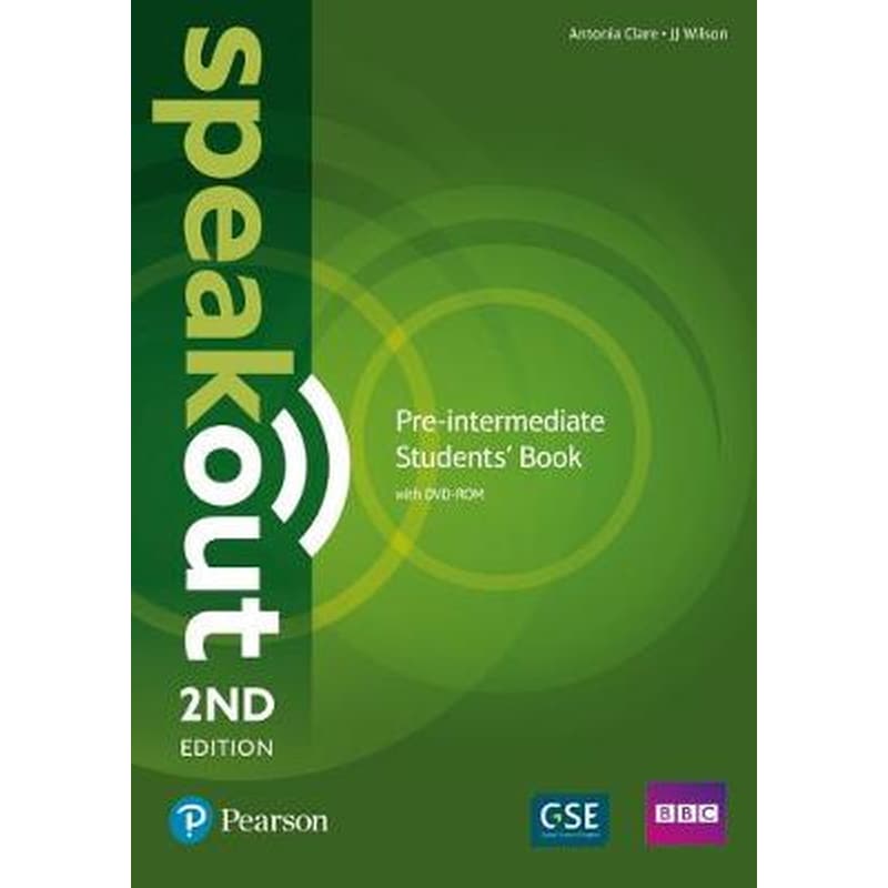 Speakout Pre-Intermediate 2nd Edition Students Book and DVD-ROM Pack