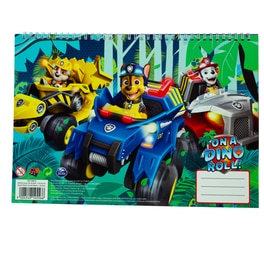 Μπλοκ Ζωγραφικής GIM 23X33 Paw Patrol A4 40 Φύλλων