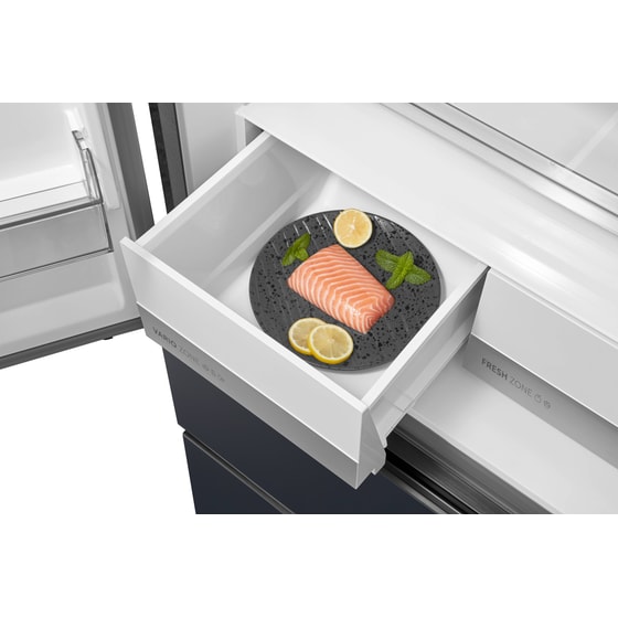MIDEA MDRF600BIE70 Total No Frost 435 Lt Ανθρακί Ψυγείο Ντουλάπα image 16