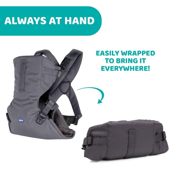 Chicco Μάρσιπος Easy Fit Moon Grey για Παιδί έως 9 kg image 3
