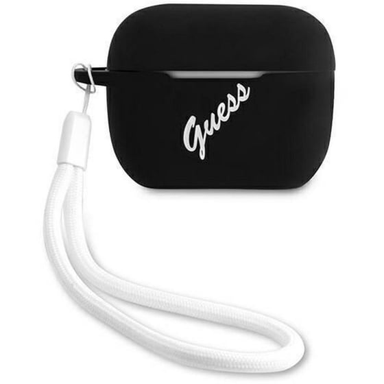 Θήκη Ακουστικών Guess Vintage case για Apple AirPods Pro - Black image 0