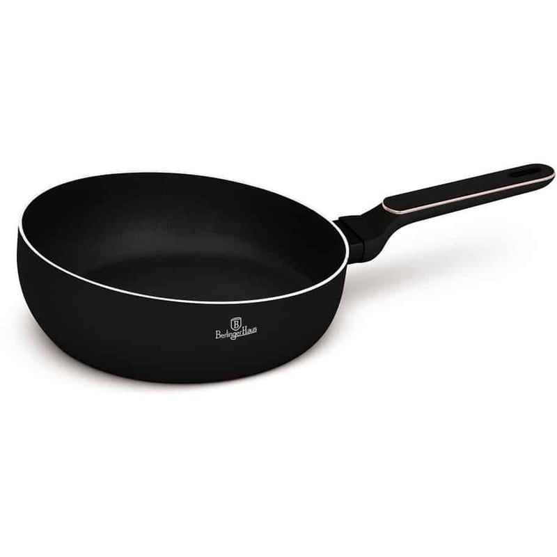 Αντικολλητικό Flip Τηγάνι BERLINGER HAUS Black Rose Collection BH-8351 26 cm Μαύρο