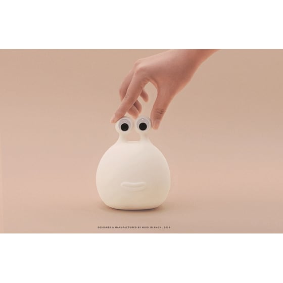 Allocacoc Slug Night Lamp Muid Φωτάκι Παιχνίδι Γυμνοσάλιαγκας Από Μαλακή Σιλικόνη Με Χρονοδιακόπτη image 5