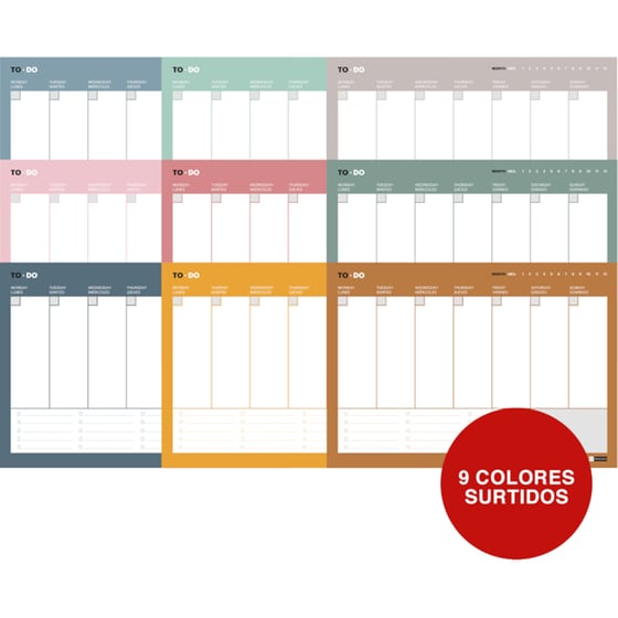 Οργανόγραμμα Miquelrius 2024 Εβδομαδιαίο Planer To Do A4 image 1