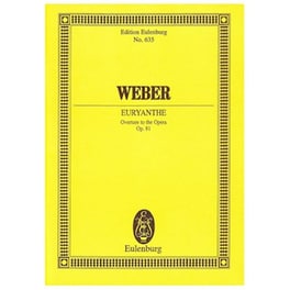 Weber - Euryanthe Overture Op.81 [pocket Score]