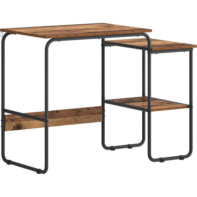 Γραφείο VidaXL με Αποθηκευτικό Χώρο 100x50x75 cm - Δρυς