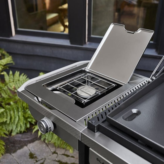 WEBER SLATE GPSB Μαύρο Ψησταριά Υγραερίου image 7