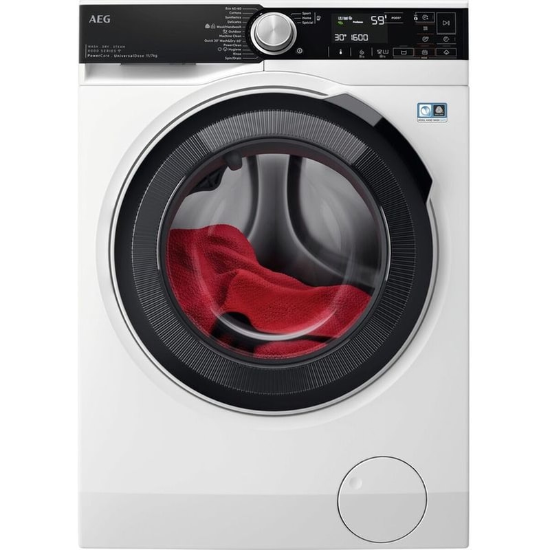 AEG LWR85066OE 11kg/7kg 1.600 Στροφές με WiFi Λευκό Πλυντήριο Στεγνωτήριο