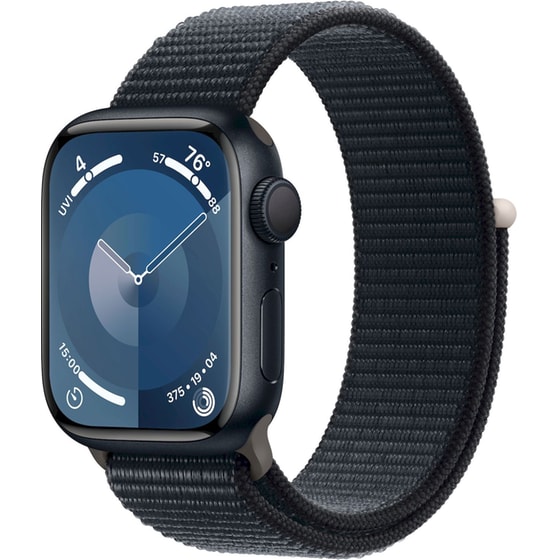 Apple Watch Series 9 Aluminium Midnight GPS 41mm - Midnight Sport Loop image 0